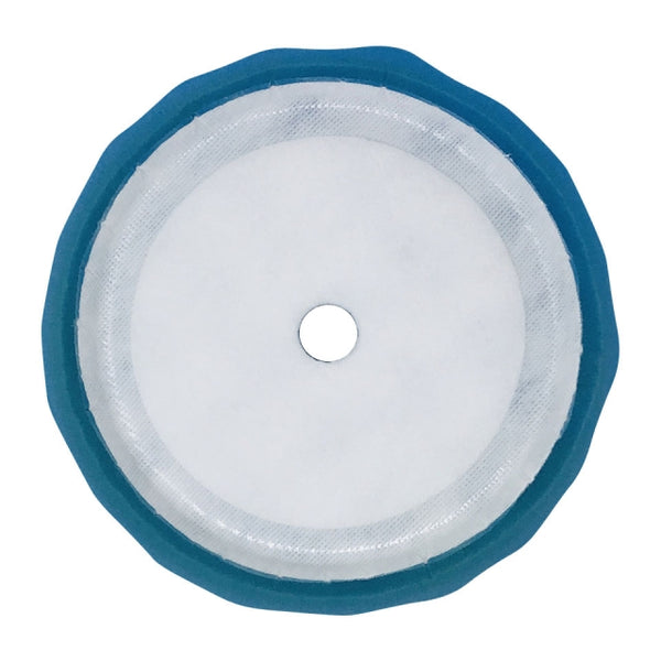 Pro® 8.5" Eliminator Waffle Blue Finish Pad