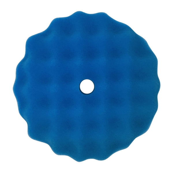 Pro® 8.5" Eliminator Waffle Blue Finish Pad