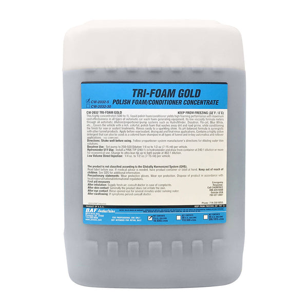 Tri-Foam  Polish/Foam Conditioner - 5 Gallon