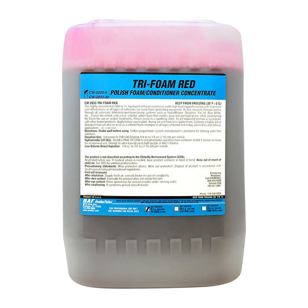 Tri-Foam  Polish/Foam Conditioner - 5 Gallon
