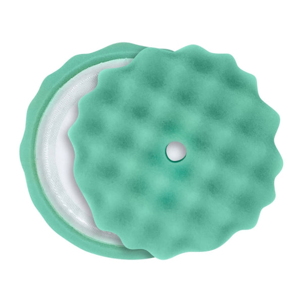 Pro® 8.5" Waffle Green (Medium Cut) Foam Pad