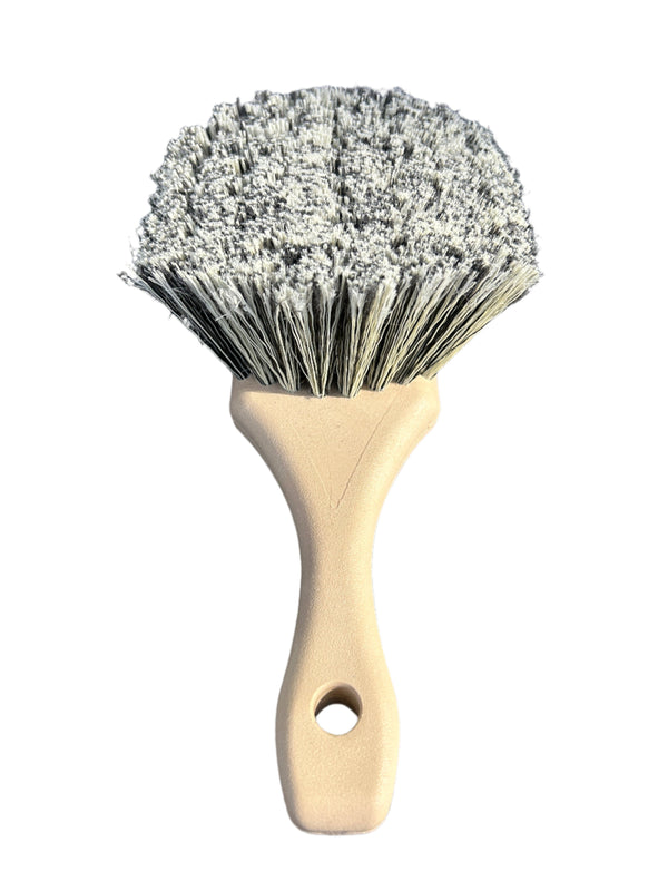 S.M. Arnold 9" Salt & Pepper Soft Body Brush