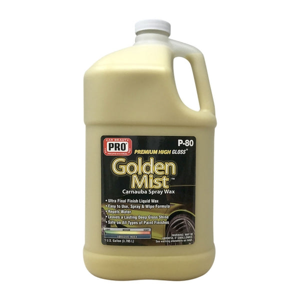 Pro® Golden Mist Carnauba Spray Wax