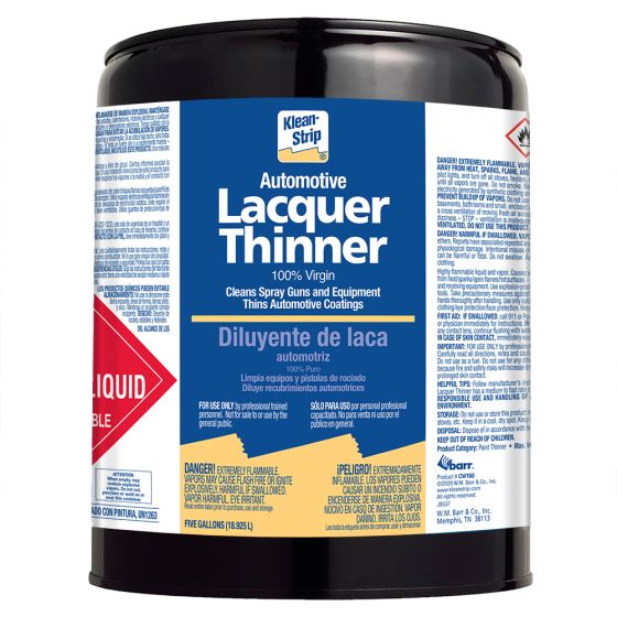 Klean-Strip Automotive Lacquer Thinner 5 Gallon