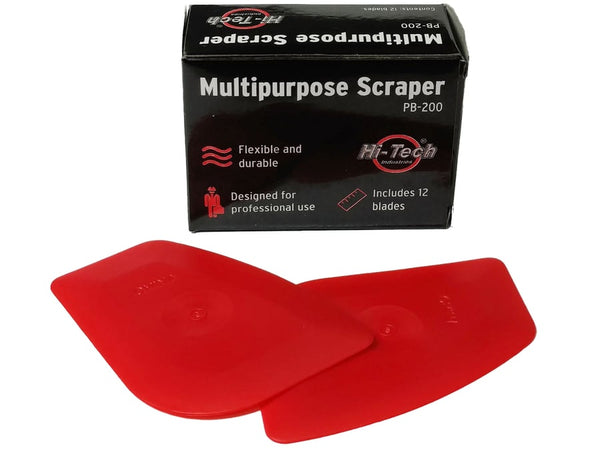 Multipurpose Plastic Scraper - 12 Pack