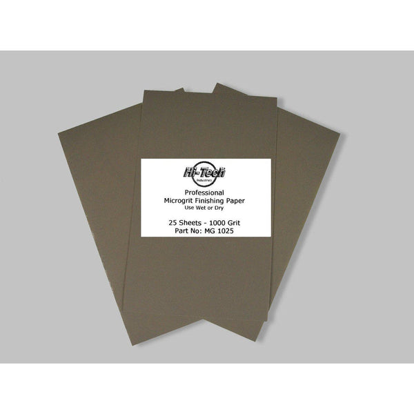 MircroGrit Wet/Dry Sandpaper 9"x5.5" - Qty 25