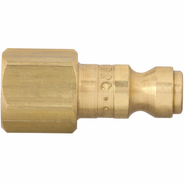 1/4" Disc. Brass Male - No Nipple