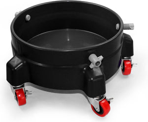Car Wash Bucket Dolly - Caddy with Wheels / Rollers