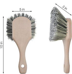 S.M. Arnold 9" Salt & Pepper Soft Body Brush