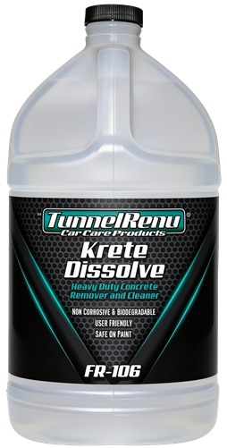 Krete Dissolve - Concrete Remover for Vehicles & Equipment
