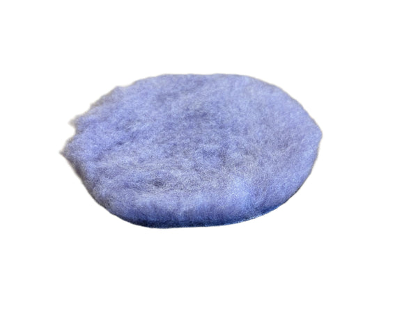 Hi-Tech Purple Knitted Wool Pad - 3/4" Pile, 6 1/4"