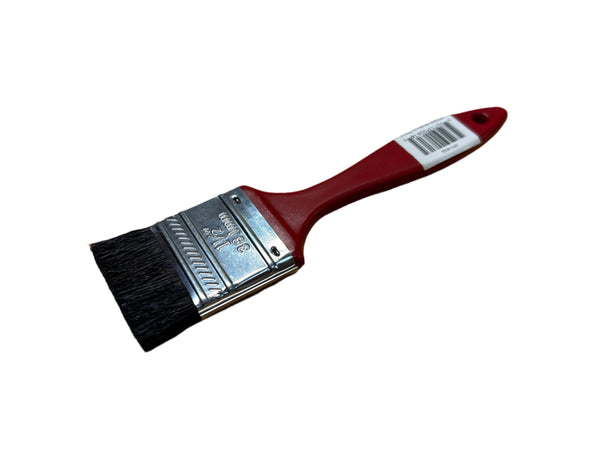 Red Detail Brush Short Bristles