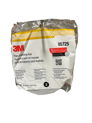 3M™ 5725 - Perfect-It™ 8" Foam Black Polishing Pad (2)