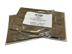 MircroGrit Wet/Dry Sandpaper 9"x5.5" - Qty 25
