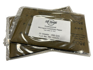 MircroGrit Wet/Dry Sandpaper 9"x5.5" - Qty 25