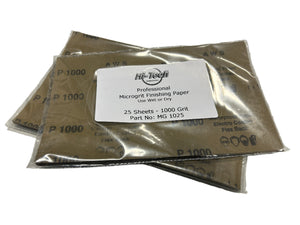 MircroGrit Wet/Dry Sandpaper 9"x5.5" - Qty 25