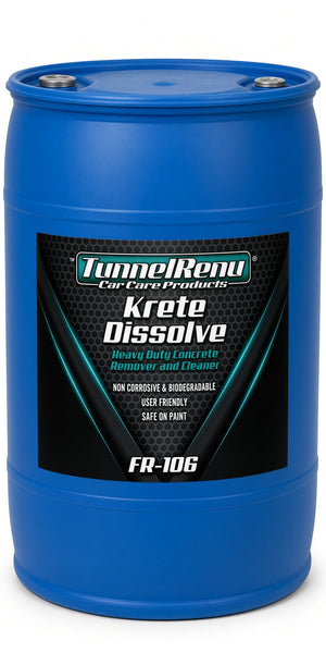 Krete Dissolve - Concrete Remover for Vehicles & Equipment