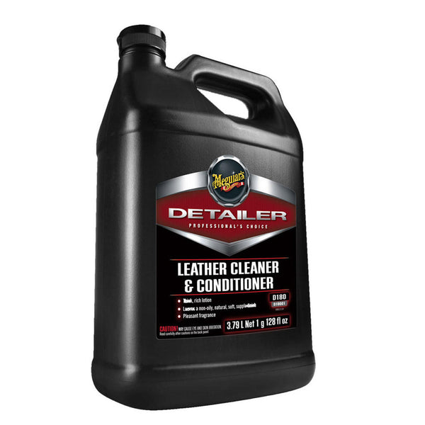 Meguiars D180 Leather Cleaner And Conditioner 128 oz